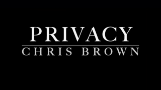 NEW動画　PRIVACY/CHRIS BROWN